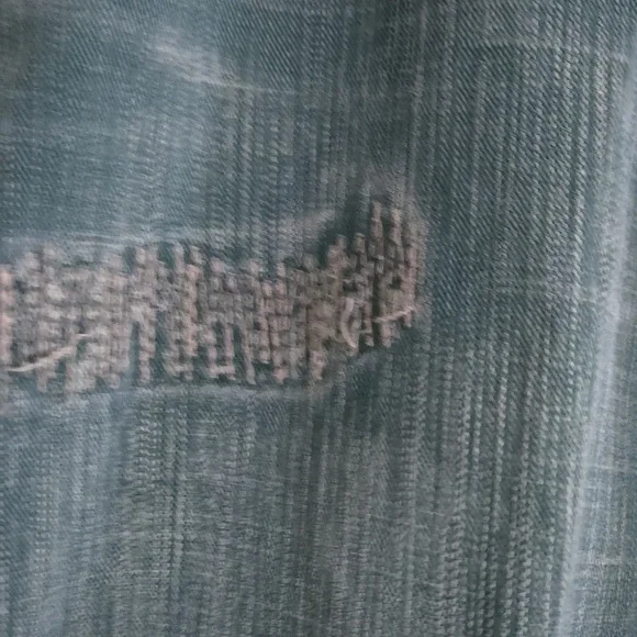 POLO Sportsman Military Green Distress 1967 Patchwork Cargo Jeans NWT - Picture 4 of 16